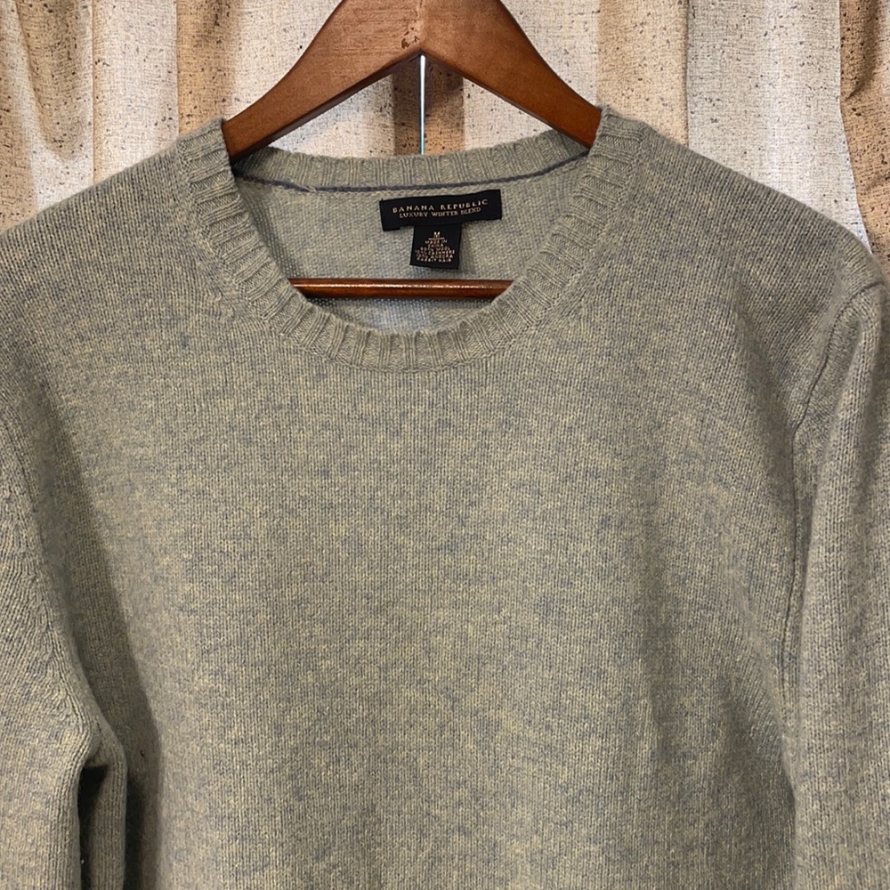 ❄️ Banana Republic Winter Luxury 80% Wool 10% Cashmere 10% Rabbit Hair Medium